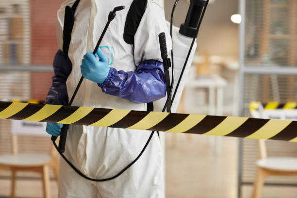 Professional Crime Scene Cleanup technician working in Concrete, WA